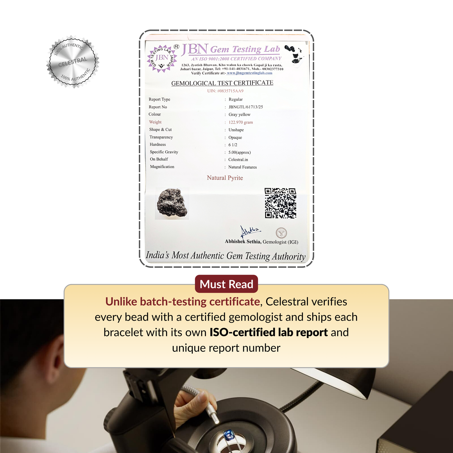 Natural Raw Pyrite Stone (100g-150g)