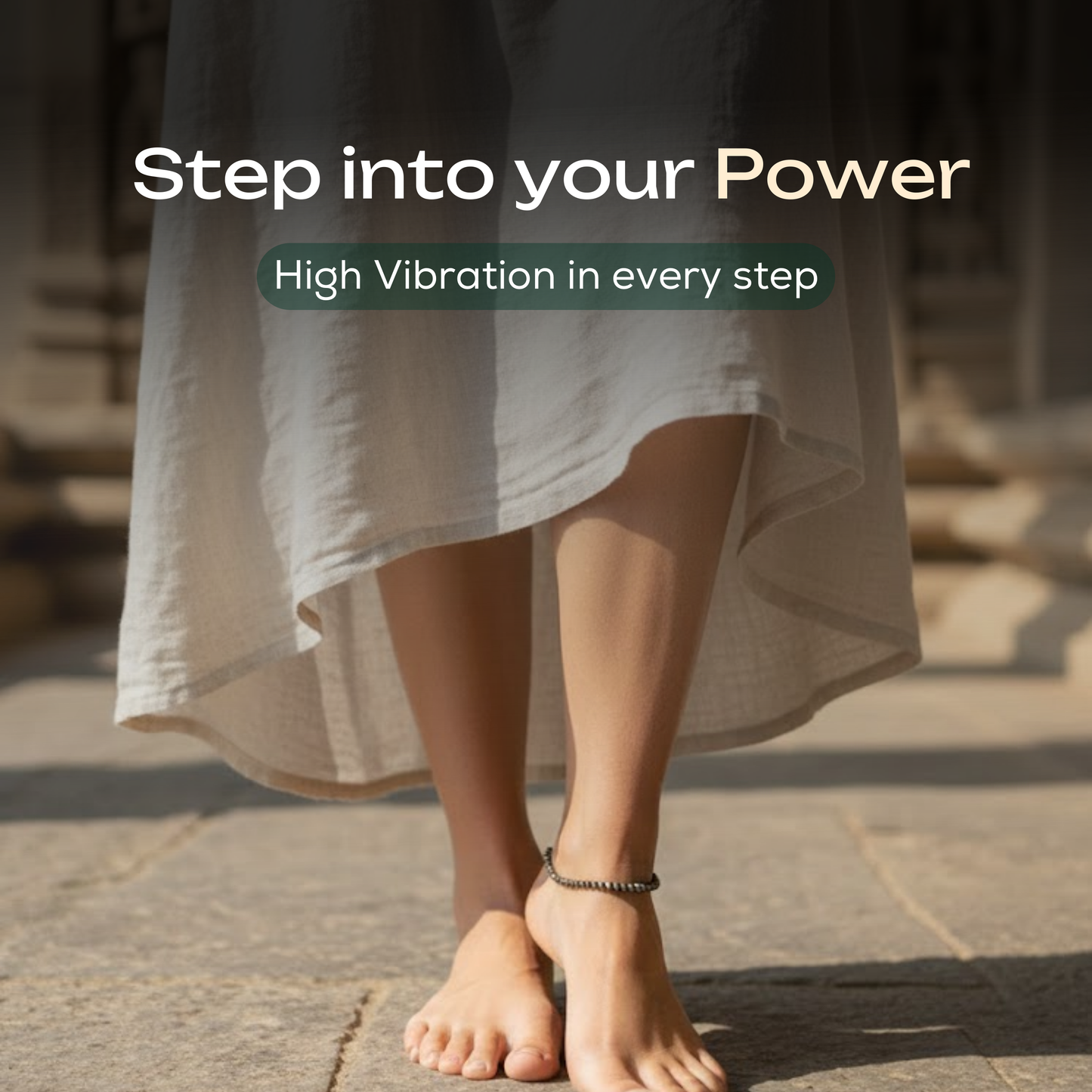 Natural Pyrite Anklet